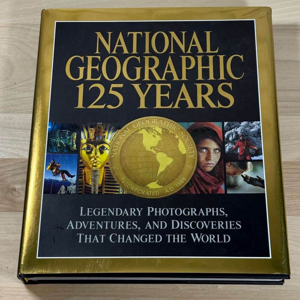 NATIONAL GEOGRAPHIC 125 Years with Bonus "Great Migration" Poster EUC